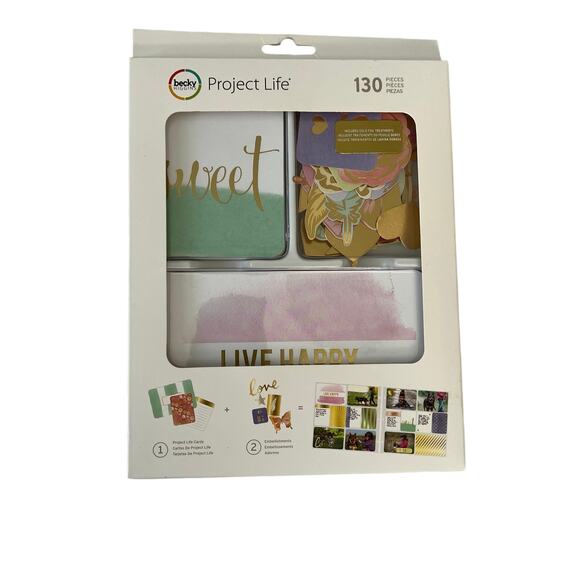 Becky Higgins Project Life Trinkets Value Pack Cards Kit 99258 New - Picture 1 of 4